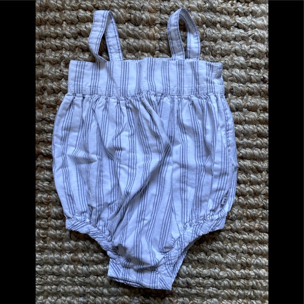 Striped Bubble Romper
